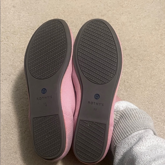 Rothy's Soft Pink Women's Flats - Picture 3 of 6